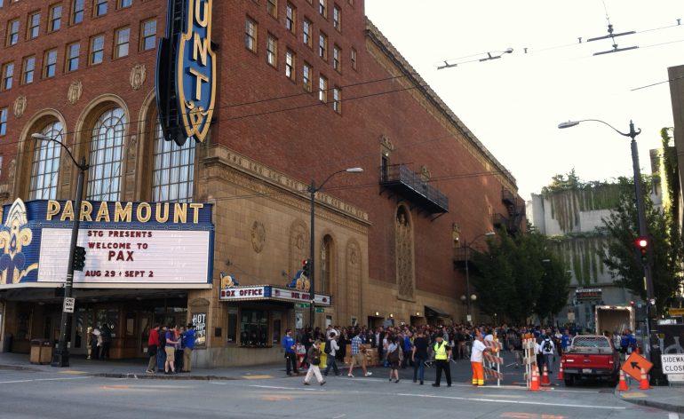 PAX Prime 2012 Paramount Theater marquee