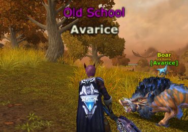 Sevencore cloak on boar mount