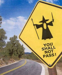 old shall not pass road