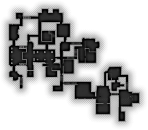 You could see this same mini map in a dungeon multiple times in the game.