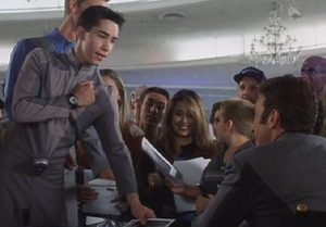 Justin Long learns the hard way why you should never meet your idols.